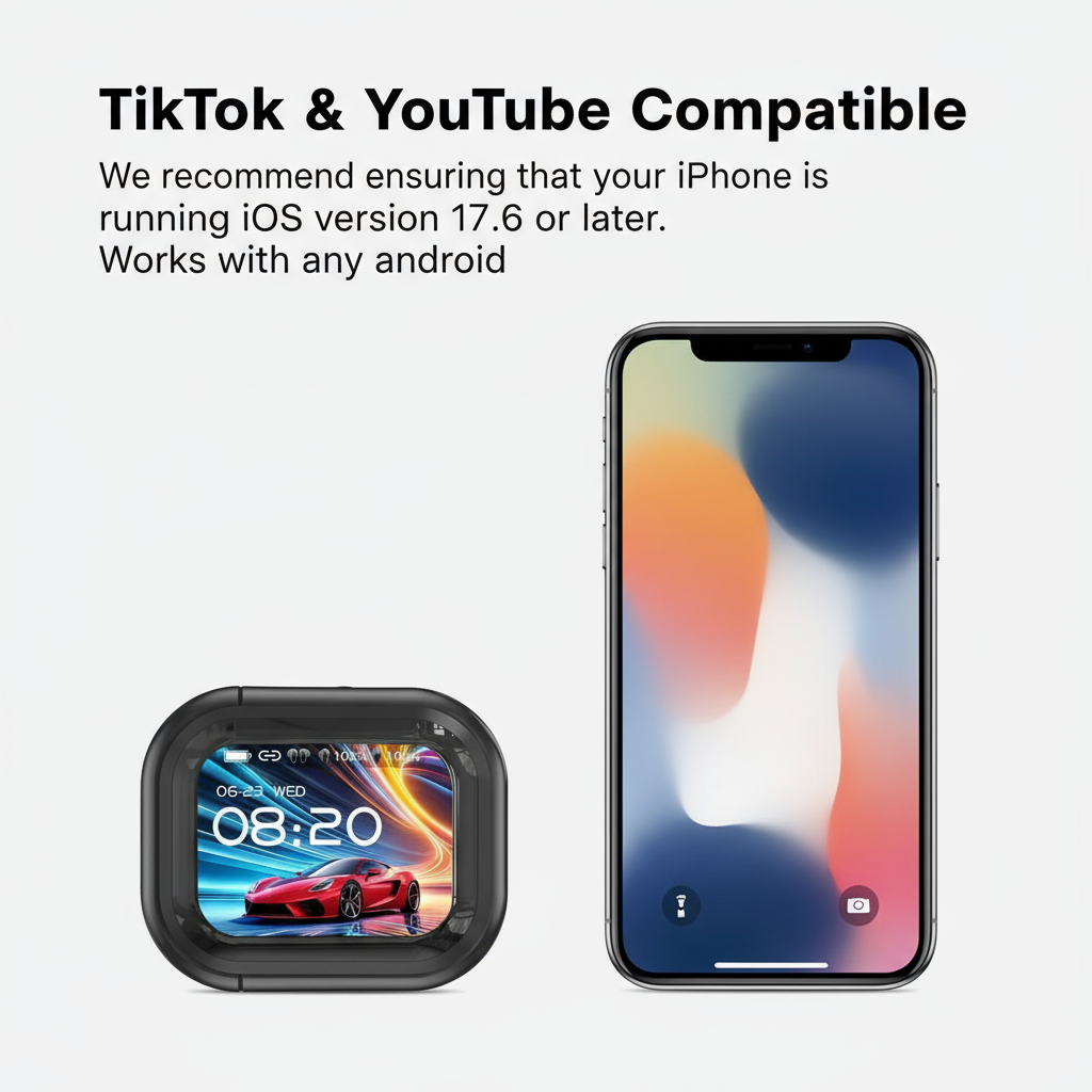 TikTok & Youtube Compatible - HTC AI Earbuds with closed case